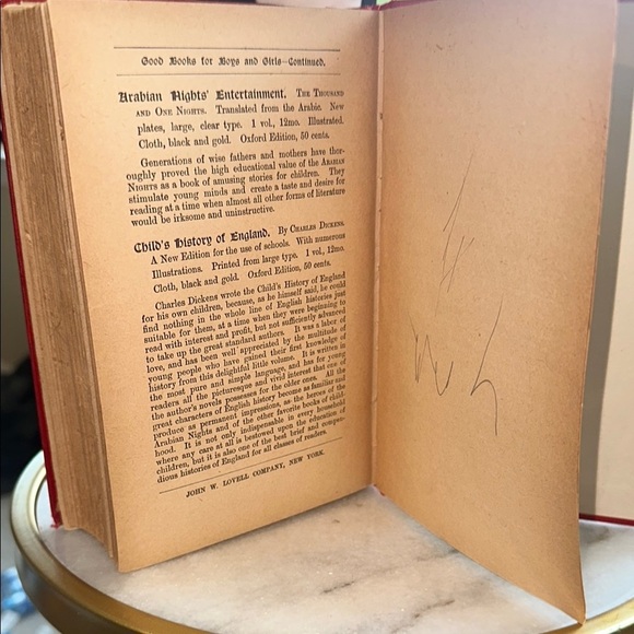 Antique Embossed Book “Felix Holt, the Radical” by George Eliot-Lovell Edition - Picture 9 of 13